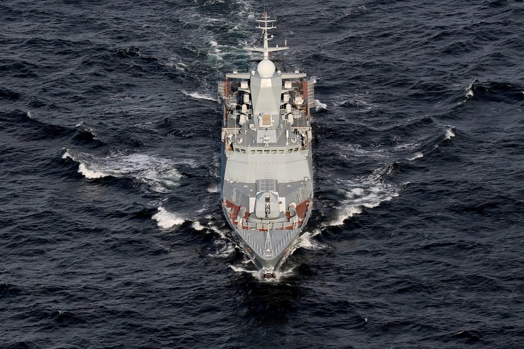 the us navy intercepted and boarded an un-flagg